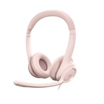 Casque - Filaire - H390 - Stéréo, Microphone intégré, Antibruit - Rose