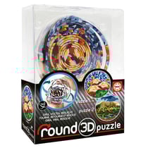 Round 3D Puzzle Elizabeth Sutton - Educa Borras - Bleu