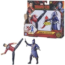Figurine articulée - Hasbro Marvel - Shang-Chi et la Légende des Dix Anneaux - Pack 2 figurines 15 cm
