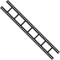 MégaCréa DIY - Ruban adhésif fantaisie 1,5 cm x 10 m bobine cinéma