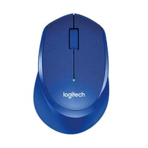 Souris Sans Fil Silencieuse Optique Avec Récepteur Micro USB 24 Mois Autonomie Bleu YONIS