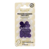 Pressions magiques - Boutons pression sans pince ø 13 mm - Violet
