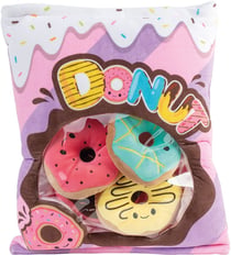 Sac Peluche avec 4 donuts - WDK GROUPE PARTNER