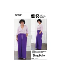 Pantalon pour Jeunes Femmes par Mimi G Style taille n°FR 46-54