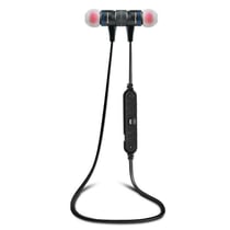 Casque Sport Bluetooth Sans Fil Stéréo Léger Autonomie 9h Noir Gris YONIS