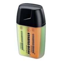 Big BOSS box de 4 surligneurs STABILO BOSS ORIGINAL - assortiment fluo