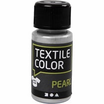 Textile Color, nacré, argent, 50 ml/ 1 flacon