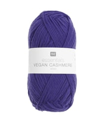 Fil à tricoter Essentials Vegan Cashmere aran - Rico Design 05 Violette