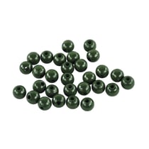 Perles en bois FSC 100%, polies, 8mm 82 pièces , vert moyen