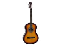 DIMAVERY Guitare Classique AC-303 Dégradée Brun