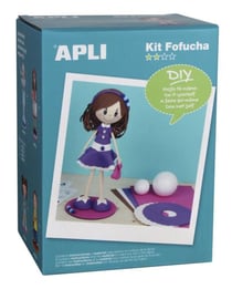 Kit mousse thermoformable Poupée Fofuchas Alice