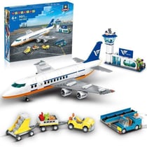 Aéroport central à construire avec LED - 901 pièces - HOGOKIDS