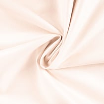 Tissu Velours Côtelé Orlane enduit uni Ecru