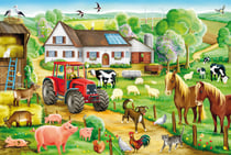 Puzzle 100 pièces - Joyeuse ferme - Schmidt Spiele