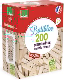 Batibloc classic 200 planchettes en bois