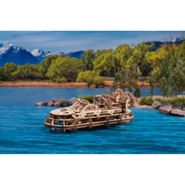 Aéroglisseur de sauvetage- Puzzle 3D mécanique Ugears-Models