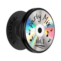 PopSockets Pop Grip pour Smartphones Standard Design Backspin CD-Rom Road Trip Multicolore