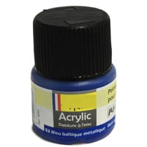 Bleu Baltique Métallique Acrylique 12ml