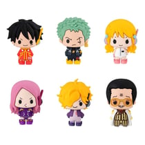 One Piece - Pack 6 trading figures Chokorin Mascot Series Egghead Ver. 5 cm