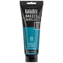 Peinture Acrylique en tube bleu turquoise 250ml - Liquitex Basics