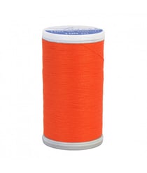 Fil à Coudre Laser 100% Polyester 100m Universel de Distrifil : Solidité et Éclat pour Vos Créations Couture 3600 Orange