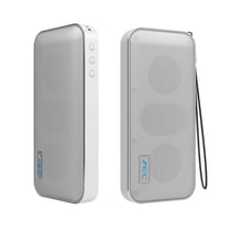 Enceinte Bluetooth Portable Son Stéréo HD Étanche avec Microphone et Support TF Blanc YONIS