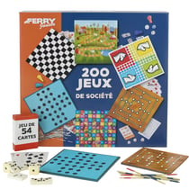 Coffret 200 Jeux de Société Classiques - Edukit - FERRY JOUETS
