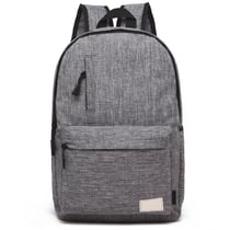 Sac à Dos PC Ordinateur Portable Universel Haute Qualité pour Etudiants Gris YONIS