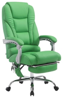 Chaise de bureau Pacific avec fonction massage vert