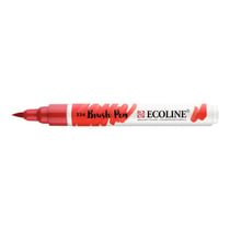 Feutre pinceau aquarelle Ecoline Talens 334 rouge écarlate