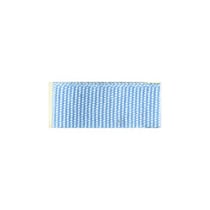 Bobine 25m galon aspect gros grain Bleu Layette 15mm