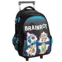 Sac à dos à roulettes Brainrot 46 CM Trolley Haut de Gamme