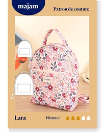 Patron couture sac a dos - Lara,Format: Pochette