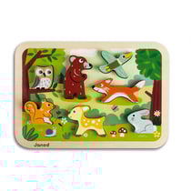 Puzzle 3D animaux de la forêt