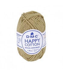Pelote de 20Gr - coton spécial Amigurumi HAPPY COTTON - PPSC - Oeko Tex- Dmc 772 Marron