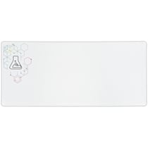 Tapis de Souris XXL - PAD SELENIUM - Anti-dérapant - 90 x 40 x 0,4 cm - Blanc