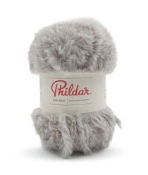 Pelote de fourrure à tricoter PHIL INUIT - 100GR - Phildar Perle Gris