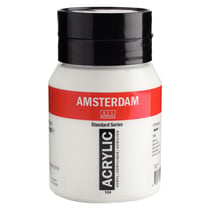 Peinture Acrylique - Blanc de zinc - 104 - Amsterdam - Pot de 500ml