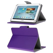Etui Tablette 10.1 Pouces Universel Rabat Magnétique Protection Intégral Violet YONIS