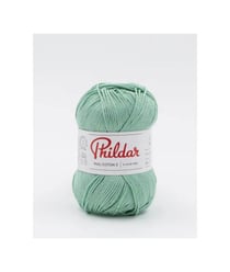 Fil coton à tricoter PHIL COTON 3 - Phildar - PPSC - certifié Oeko-Tex VERT PASTEL