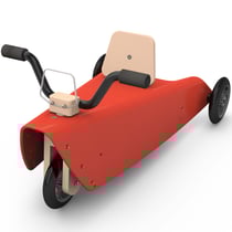 Porteur moto - Rouge