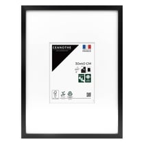 Cadre photo Wild noir 30x40 cm avec passe-partout 15x20 cm