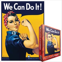 Puzzle 1000 pièces - Rosie the Riveter: We Can Do It! - Eurographics