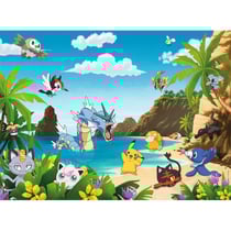Puzzle xxl pokemon a la plage : pikachu leviator 200 pieces - ravensburger - 12840
