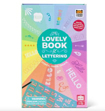 Lovely Book – Livre de lettering pour enfants - Tiger Tribe - Aqua