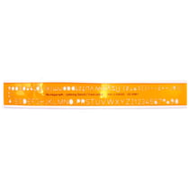 Trace Lettres ISO 12 mm