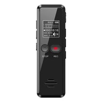 Dictaphone HD Écran LCD 0.9 Pouce 8GB USB MP3 Enregistreur Portable YONIS