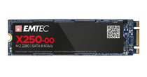 Disque SSD interne - EMTEC X250 Power Plus - M.2 2280 SATA - 2 To
