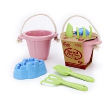 Green Toys Jeu de sable rose