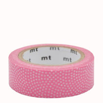 Masking tape - Pois Samekomon vieux rose - 7 m x 15mm